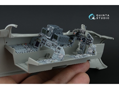 Panavia Tornado Ids German Version - 3d-printed & Coloured Interior With 3d-printed Resin Parts (Small Version / For Italeri Kit
