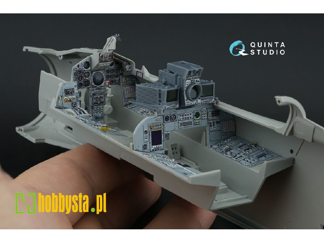 Panavia Tornado Ids Italian Version - 3d-printed & Coloured Interior With 3d-printed Resin Parts (Small Version / For Italeri Ki