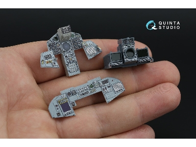 Panavia Tornado Ids Italian Version - 3d-printed & Coloured Interior With 3d-printed Resin Parts (Small Version / For Italeri Ki