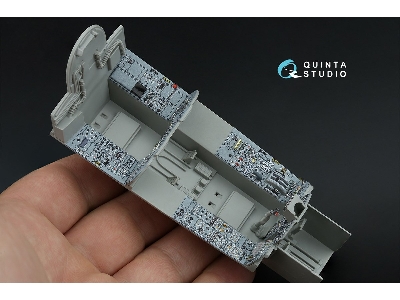 Panavia Tornado Ids Italian Version - 3d-printed & Coloured Interior With 3d-printed Resin Parts (Small Version / For Italeri Ki