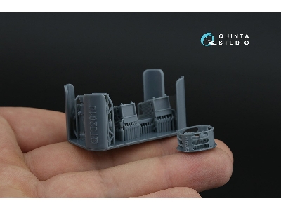 Panavia Tornado Ids Italian Version - 3d-printed & Coloured Interior With 3d-printed Resin Parts (Small Version / For Italeri Ki