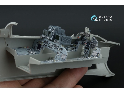 Panavia Tornado Ecr German Version - 3d-printed & Coloured Interior With 3d-printed Resin Parts (Small Version / For Italeri Kit