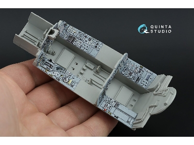 Panavia Tornado Ecr German Version - 3d-printed & Coloured Interior With 3d-printed Resin Parts (Small Version / For Italeri Kit