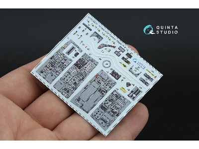 Panavia Tornado Ecr German Version - 3d-printed & Coloured Interior With 3d-printed Resin Parts (Small Version / For Italeri Kit
