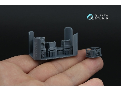 Panavia Tornado Ecr German Version - 3d-printed & Coloured Interior With 3d-printed Resin Parts (Small Version / For Italeri Kit