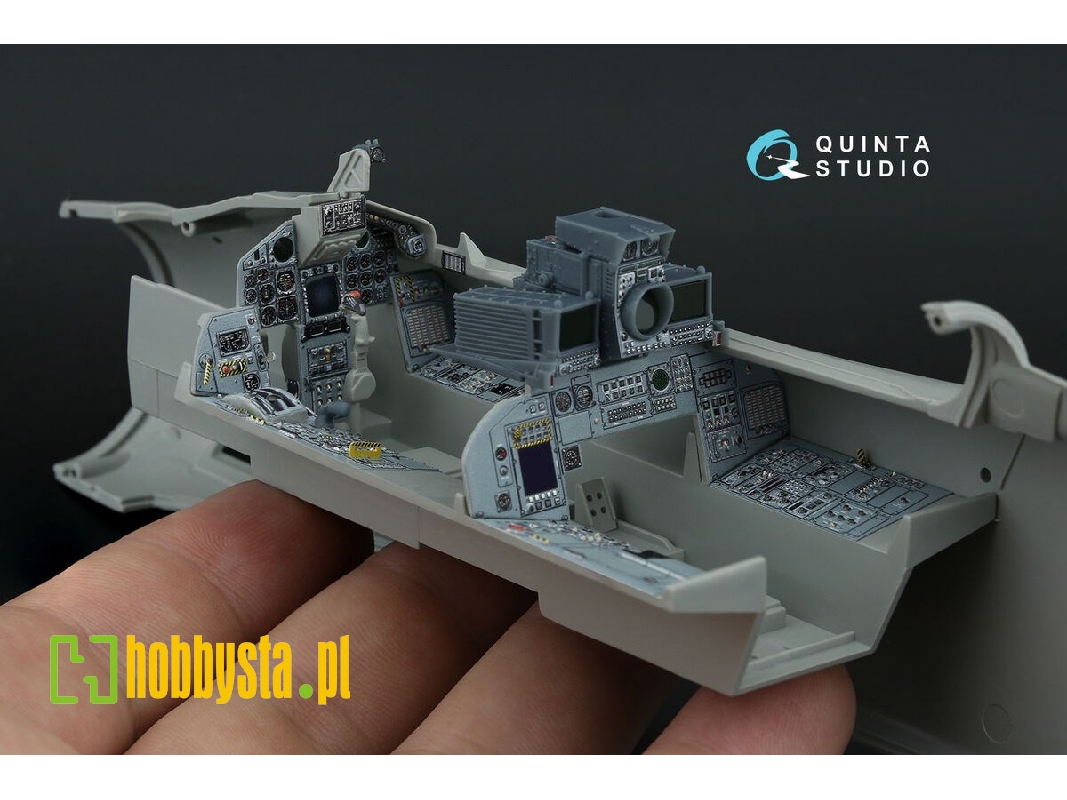 Panavia Tornado Ecr Italian Version - 3d-printed & Coloured Interior With 3d-printed Resin Parts (Small Version / For Italeri Ki Panavia Tornado Ecr Italian Version - 3d-printed & Coloured Interior With 3d-printed Resin Parts (Small Version / For Italeri Ki