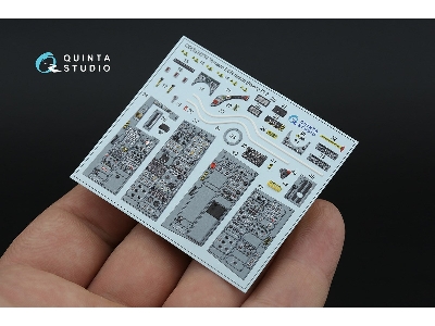 Panavia Tornado Ecr Italian Version - 3d-printed & Coloured Interior With 3d-printed Resin Parts (Small Version / For Italeri Ki