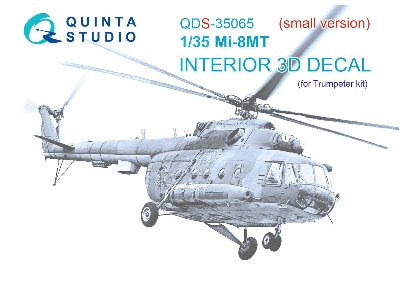 Mil Mi-8 Mt - 3d-printed & Coloured Interior Small Version (For Trumpeter  Kits) - zdjęcie 1