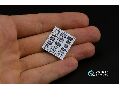 Kamaz-43509 - 3d-printed & Coloured Interior Small Version (For Zvezda Kits) - zdjęcie 9