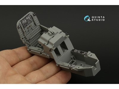 Boieng Ah-64 D/E Apache - 3d-printed & Coloured Interior Small Version (For Meng Kits) - zdjęcie 5