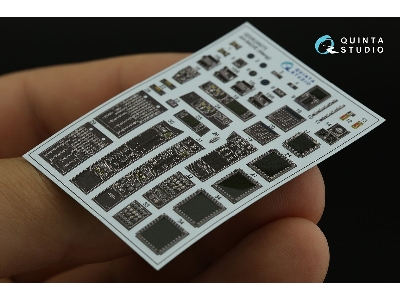 Boieng Ah-64 D/E Apache - 3d-printed & Coloured Interior Small Version (For Meng Kits) - zdjęcie 7
