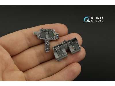 Boieng Ah-64 D/E Apache - 3d-printed & Coloured Interior Small Version (For Meng Kits) - zdjęcie 12