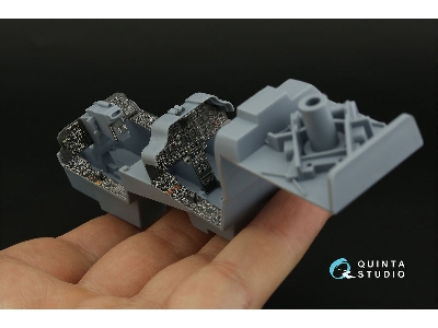 Ah-64 A Apache  - 3d-printed & Coloured Interior Small Version (For Zvezda Kits) - zdjęcie 1