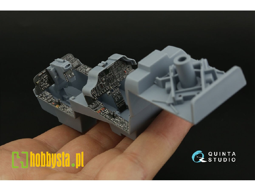 Ah-64 A Apache - 3d-printed & Coloured Interior Small Version (For Zvezda Kits) - zdjęcie 1 Ah-64 A Apache - 3d-printed & Coloured Interior Small Version (For Zvezda Kits) - zdjęcie 1