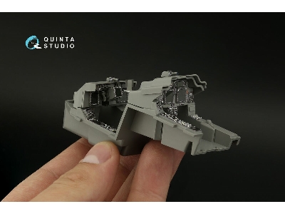 Boeing Ah-64 E Apache - 3d-printed & Coloured Interior Small Version (For Takom Kits) - zdjęcie 1
