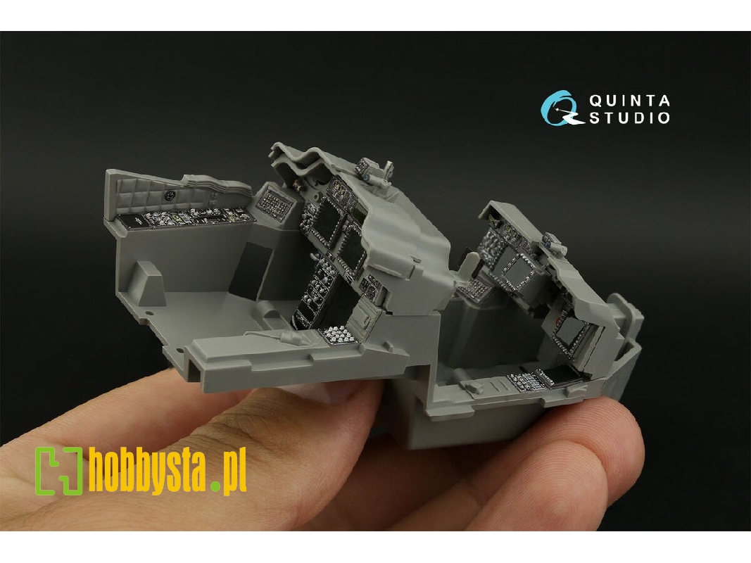 Boeing Ah-64 Di Saraf - 3d-printed & Coloured Interior Small Version (For Takom Kits) - zdjęcie 1 Boeing Ah-64 Di Saraf - 3d-printed & Coloured Interior Small Version (For Takom Kits) - zdjęcie 1