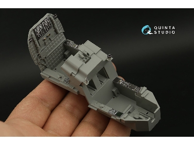Boeing Ah-64 Di Saraf - 3d-printed & Coloured Interior Small Version (For Takom Kits) - zdjęcie 4