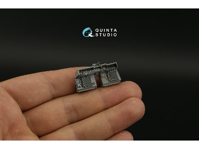 Boeing Ah-64 Di Saraf - 3d-printed & Coloured Interior Small Version (For Takom Kits) - zdjęcie 5