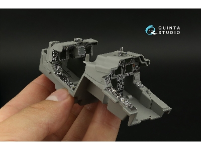 Boeing Ah-64 Di Saraf - 3d-printed & Coloured Interior Small Version (For Takom Kits) - zdjęcie 6