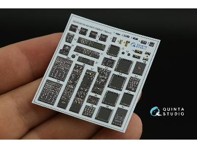 Boeing Ah-64 Di Saraf - 3d-printed & Coloured Interior Small Version (For Takom Kits) - zdjęcie 8