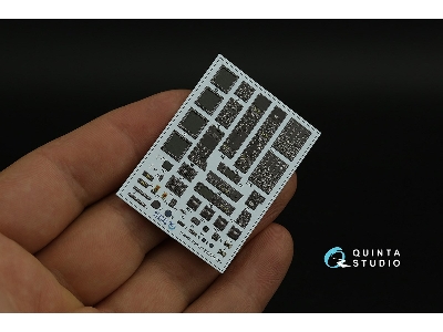 Boeing Ah-64 D Apache - 3d-printed & Coloured Interior With 3d-printed Resin Parts (Small Version / For Takom Kits) - zdjęcie 9