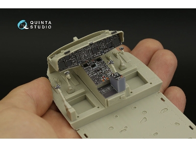 Sikorsky Mh-60 L - 3d-printed & Coloured Interior With 3d-printed Resin Parts (Small Version / For Kitty Hawk Kits) - zdjęcie 1