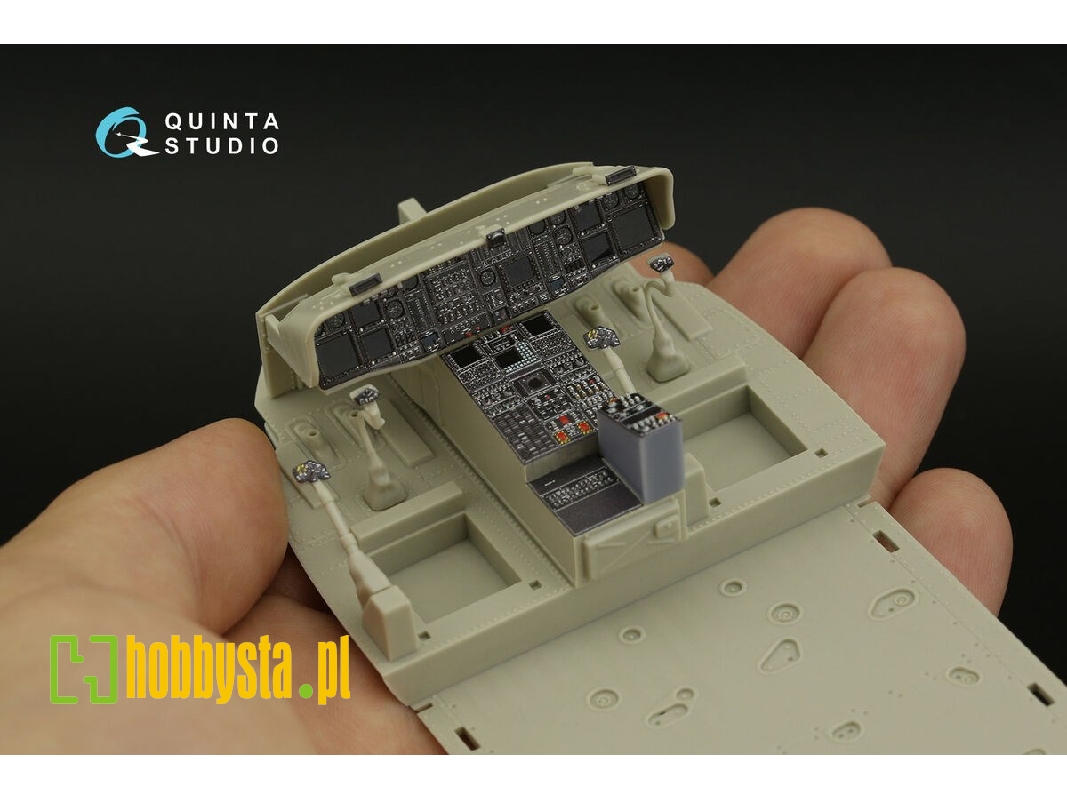 Sikorsky Mh-60 L - 3d-printed & Coloured Interior With 3d-printed Resin Parts (Small Version / For Kitty Hawk Kits) - zdjęcie 1 Sikorsky Mh-60 L - 3d-printed & Coloured Interior With 3d-printed Resin Parts (Small Version / For Kitty Hawk Kits) - zdjęcie 1