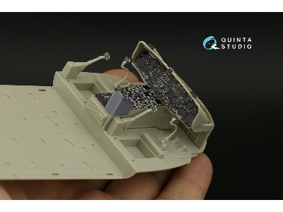 Sikorsky Mh-60 L - 3d-printed & Coloured Interior With 3d-printed Resin Parts (Small Version / For Kitty Hawk Kits) - zdjęcie 5