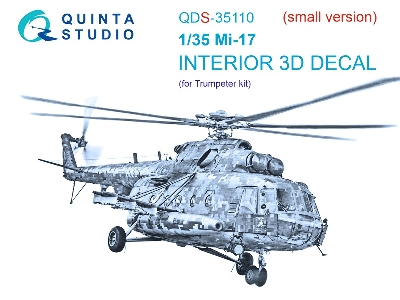 Mil Mi-17 - 3d-printed & Coloured Interior Small Version (For Trumpeter Kits) - zdjęcie 2