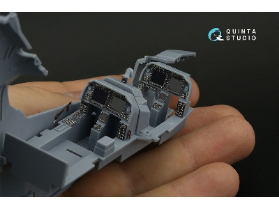 Bell Ah-1 Z Viper - 3d-printed & Coloured Interior Small Version (For Academy Kits) - zdjęcie 1