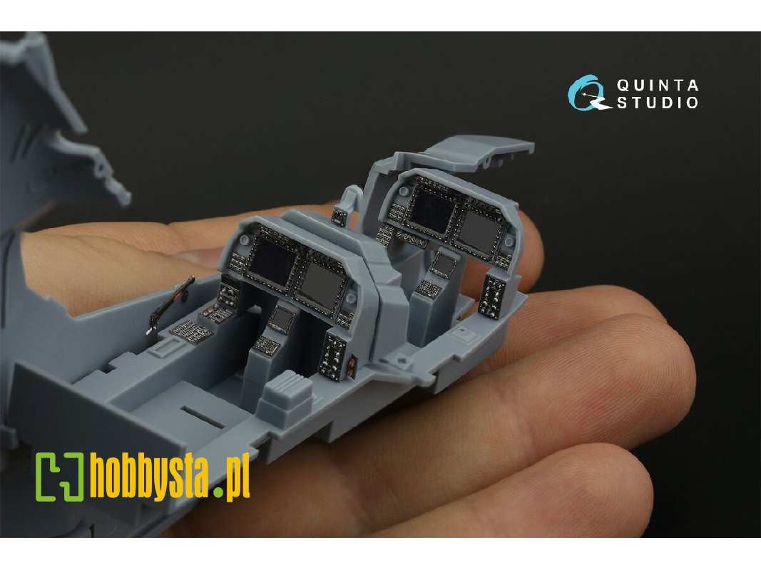 Bell Ah-1 Z Viper - 3d-printed & Coloured Interior Small Version (For Academy Kits) - zdjęcie 1