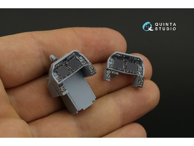 Bell Ah-1 Z Viper - 3d-printed & Coloured Interior Small Version (For Academy Kits) - zdjęcie 5