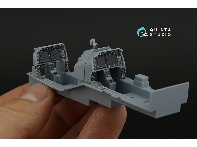 Bell Ah-1 Z Viper - 3d-printed & Coloured Interior Small Version (For Academy Kits) - zdjęcie 7