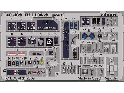  Bf 110G-2 1/48 - Eduard - blaszki - zdjęcie 2