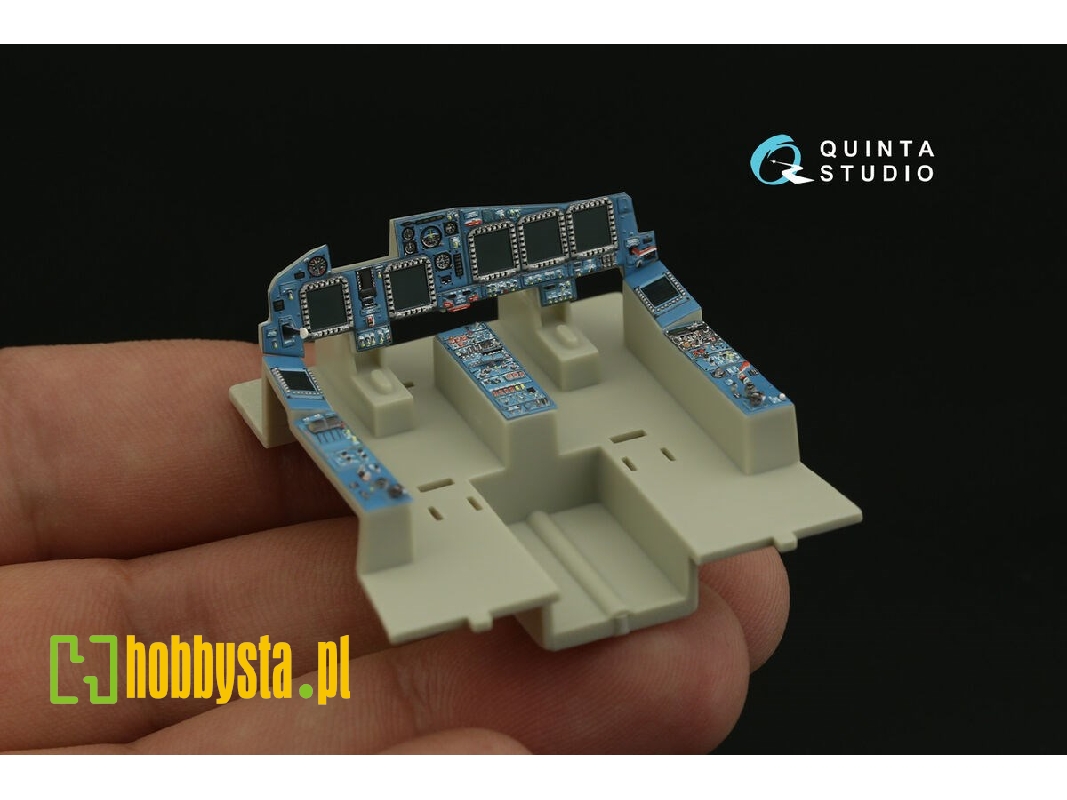 Sukhoi Su-34 - 3d-printed & Coloured Interior Small Version (For Kitty Hawk Kits) - zdjęcie 1 Sukhoi Su-34 - 3d-printed & Coloured Interior Small Version (For Kitty Hawk Kits) - zdjęcie 1