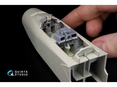 Panavia Tornado Ids German Version - 3d-printed & Coloured Interior With 3d-printed Resin Parts (Small Version / For Revell Kits