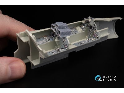 Panavia Tornado Ids German Version - 3d-printed & Coloured Interior With 3d-printed Resin Parts (Small Version / For Revell Kits