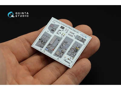 Panavia Tornado Ids German Version - 3d-printed & Coloured Interior With 3d-printed Resin Parts (Small Version / For Revell Kits