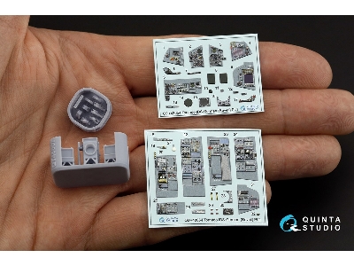 Panavia Tornado Ids German Version - 3d-printed & Coloured Interior With 3d-printed Resin Parts (Small Version / For Revell Kits