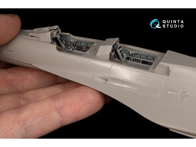 Mitsubishi F-2 B - 3d-printed & Coloured Interior Small Version (For Hasegawa Kits) - zdjęcie 4