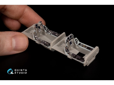 Mitsubishi F-2 B - 3d-printed & Coloured Interior Small Version (For Hasegawa Kits) - zdjęcie 5