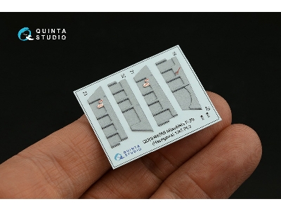 Mitsubishi F-2 B - 3d-printed & Coloured Interior Small Version (For Hasegawa Kits) - zdjęcie 6