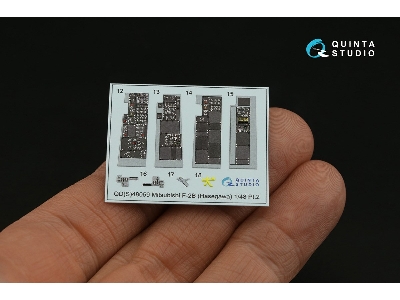 Mitsubishi F-2 B - 3d-printed & Coloured Interior Small Version (For Hasegawa Kits) - zdjęcie 8