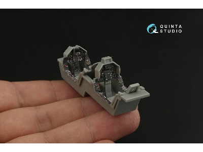 Dassault Mirage 2000 N - 3d-printed & Coloured Interior Small Version (For Kinetic Kits) - zdjęcie 1
