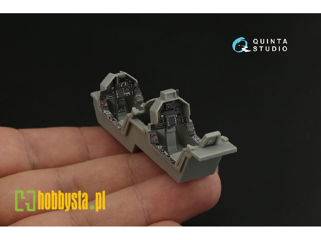 Dassault Mirage 2000 N - 3d-printed & Coloured Interior Small Version (For Kinetic Kits) - zdjęcie 1