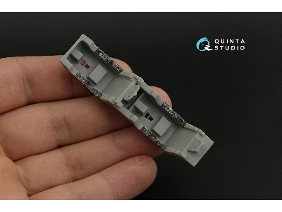 Dassault Mirage 2000 N - 3d-printed & Coloured Interior Small Version (For Kinetic Kits) - zdjęcie 5