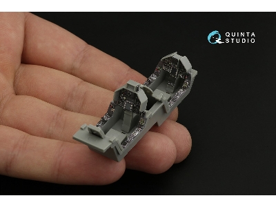 Dassault Mirage 2000 N - 3d-printed & Coloured Interior Small Version (For Kinetic Kits) - zdjęcie 6