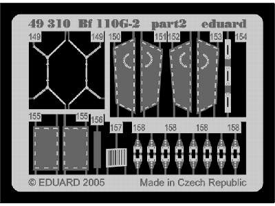  Bf 110G-2 1/48 - Monogram - blaszki - zdjęcie 5