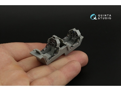 Dassault Mirage 2000-5b - 3d-printed & Coloured Interior Small Version (For Kinetic Kits) - zdjęcie 4