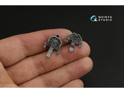 Dassault Mirage 2000-5b - 3d-printed & Coloured Interior Small Version (For Kinetic Kits) - zdjęcie 5